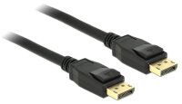 DeLOCK Displayport 1.2 Kabel 4K fähig 2x DP Stecker 2m schwarz