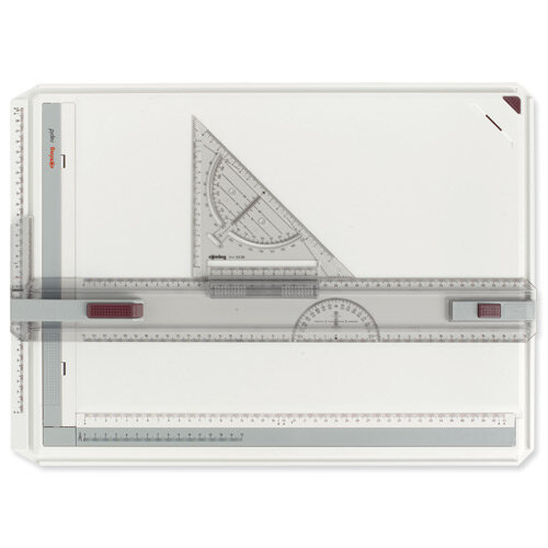 ROTRING Zeichenplatte rapid A3 mit Transportverpackung