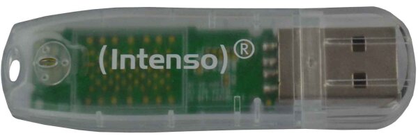 Intenso USB-Stick 32GB 2.0 Rainbow line transparent