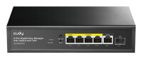 Cudy Switch GS1005PTS1 - 5 Ports - 4x GE (10/100/1000) -...