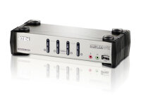 ATEN CS1734B - KVM-/Audio-/USB-Switch - 4 Anschlüsse