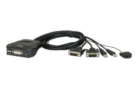 ATEN CS22D - KVM-Switch - 2 Anschlüsse
