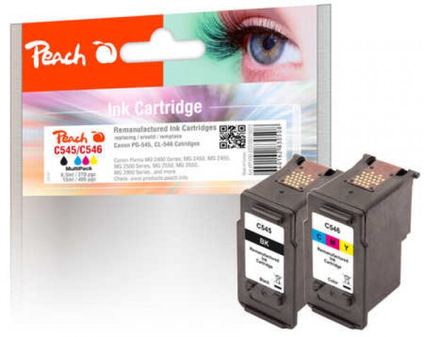 Peach Patrone Canon PG-545/CL-546    MultiPack     REM,KOM