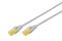 DIGITUS Patchkabel RJ45 U/UTP Cat6A  1.00m grau o....