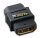 Lindy 41230 Kabeladapter HDMI Schwarz