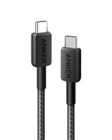 Anker 322 USB-C auf USB-C Kabel 60W 180cm geflochten schwarz