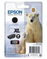 Patrone Epson 26 black XL                              T2621