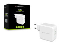 Conceptronic ALTHEA 2-Port GaN USB-C 100W PD PPS AC EU...