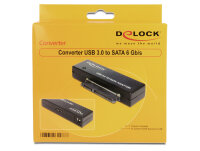 DELOCK Adapter SATA Sata 22Pin -> USB3.0 Bu/Bu