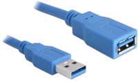 DeLOCK USB 3.0 Typ-A Stecker/Buchse Verlängerung 3m...