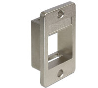 DELOCK Keystone Halterung 1 Port für...