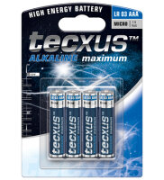 Tecxus AAA/LR03 Micro 4 Stück