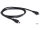 DELOCK USB Kabel Micro-B -> Mini-B St/St 1.00m sw