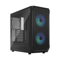 FRACTAL DESIGN Geh Focus 2 RGB Black TG Clear Tint