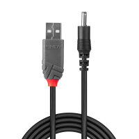 LINDY USB2.0 Typ A an DC 3,5/1.35 Hohlstec Adapterkabel 1,5m