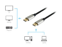 Equip DP DisplayPort 1.4 Premium Kabel 32.4Gbit/s 8K /...