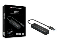 CONCEPTRONIC 4-Port Hub USB-A3.0/-C Adap.->4xA3.0...