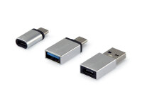 Equip OTG Adapter 3er Set USB/C -> Micro USB / USB...