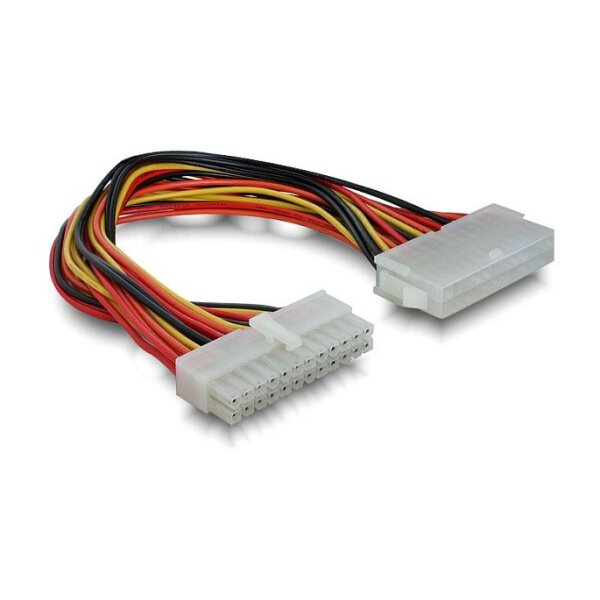 DELOCK Stromkabel ATX 24pol -> 24pol St/Bu 0.27cm