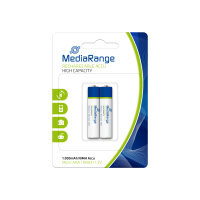 MediaRange Batterie wiederaufl. NiMH-Akkus Micro AAA/HR03 2x