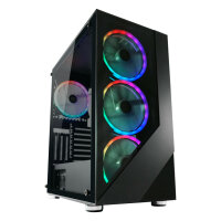 LC-Power Gaming 803B Shaded X RGB Window Black Edition...