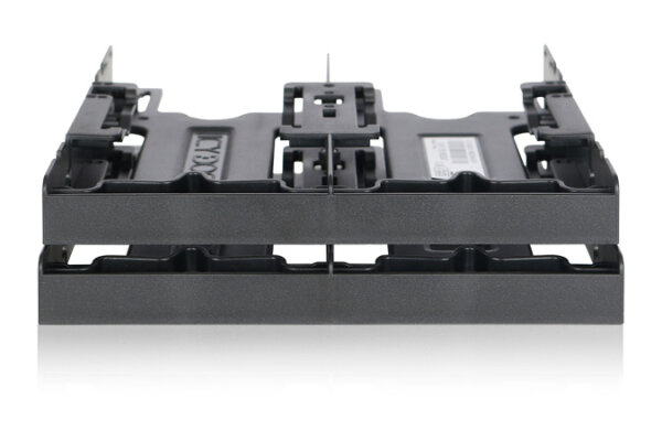 Einbaurahmen IcyDock  4x6,3cm HDD/SSD für externen 5,25"