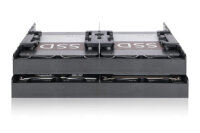 Einbaurahmen IcyDock  4x6,3cm HDD/SSD für externen 5,25"