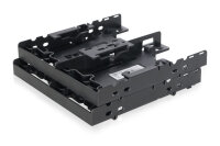 Einbaurahmen IcyDock  4x6,3cm HDD/SSD für externen 5,25"