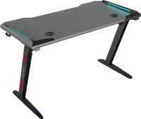 Raptor Gaming-Tisch  GT100 120x60cm RGB  schwarz