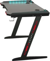 Raptor Gaming-Tisch  GT100 120x60cm RGB  schwarz
