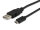 Equip Kabel USB-A2.0->C 3A              St/St  1.00m schwarz Polybeutel