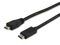 Equip USB-C 2.0 -> USB Micro-B Kabel 1m schwarz...