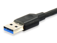 Equip USB 3.1 Typ-A -> USB 3.1 Typ-C 1m Polybeutel schwarz