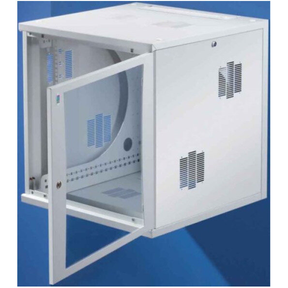 Rittal FlatBox DK 12HE BxT 600x400mm grau 19" Montagerahmen