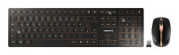 CHERRY TAS Desktop-Set DW 9100 SLIM Wireless DE-Layout black