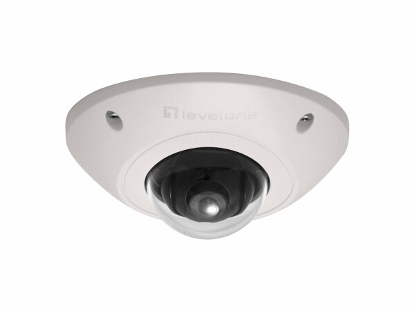 LevelOne IPCam       Dome Fix Out 2MP/H.264/IR/3.5W/PoE/IP66