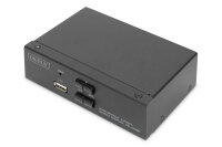 Digitus KVM-Switch, 2-Port, Single-Display, 4K, HDMI®