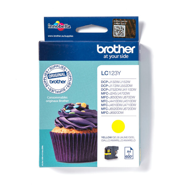 Patrone Brother LC-123Y  MFC-J4510DW