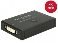 DELOCK Umschalter DVI 2-1 bidirektional 4K 30Hz