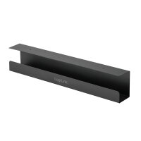 Logilink Kabelsmanagementsystem m.Untertischmontage, schwarz