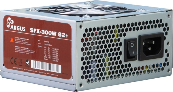 300 Watt Inter-Tech Argus SFX-300W retail 300W SFX Netzteil SFX12V retail