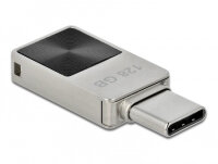DELOCK Mini USB 3.2Gen1 USB-C Speicherstick 128GB Metallgeh.