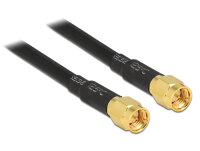 DELOCK HF Kabel SMA -> SMA St/St 5.00m low loss