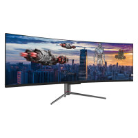 LC-Power 124,5cm (49") LC-M49-DQHD-120-C-Q VA+DP+HDMI