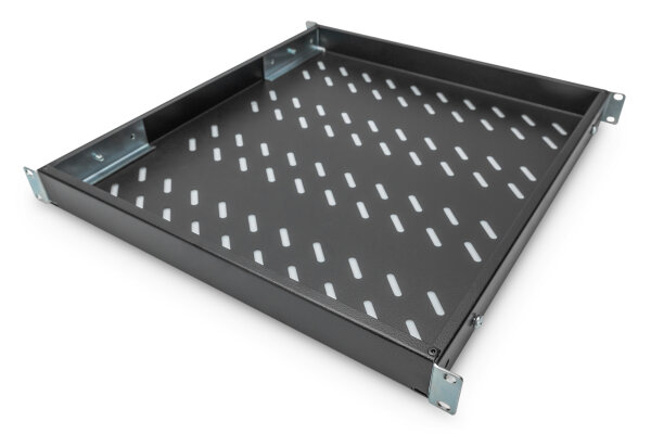 Digitus Fachboden mit variablen Befestigungsschienen zum Festeinbau in 483 mm (19")-Schränke
