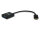 Equip HDMI / VGA Adapter mit Audio 1920x1080 / 60Hz Stecker/Buchse 25cm schwarz