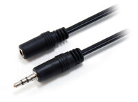 Equip Audiokabel 3.5mm->3.5mm  St/Bu           2.50m...