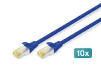 Digitus CAT6a S/FTP 1m 10er