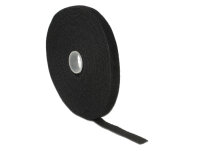 DELOCK Kabelbinder Klettverschluss 10.000x13mm 1x Rol schw.