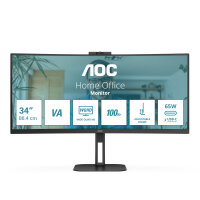 AOC 86,0cm (34")  CU34V5CW/BK  21:09  HDMI+DP+USB-C...